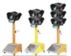 Road traffic command traffic light control system solar portable traffic warning light for harbor