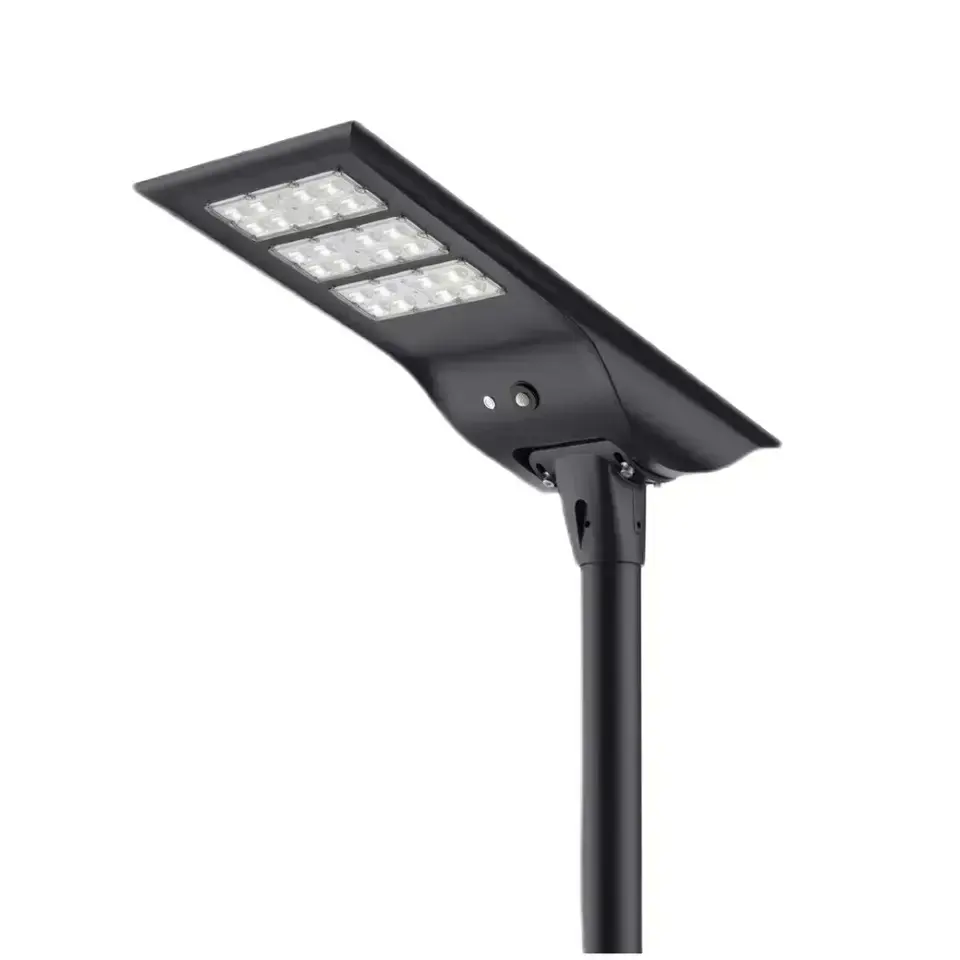 Sell well on the market solar street light 70w aluminum material all in one solar street light for street sport