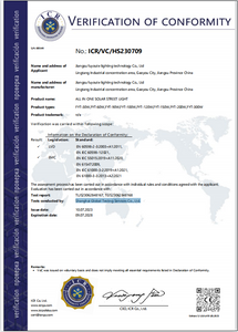CE Certificate