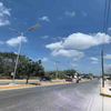 Clean and environmentally friendly solar street lights durable aluminum all in one solar street light