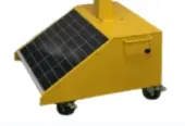 Clean and environmentally friendly solar traffic light high conversion portable traffic light
